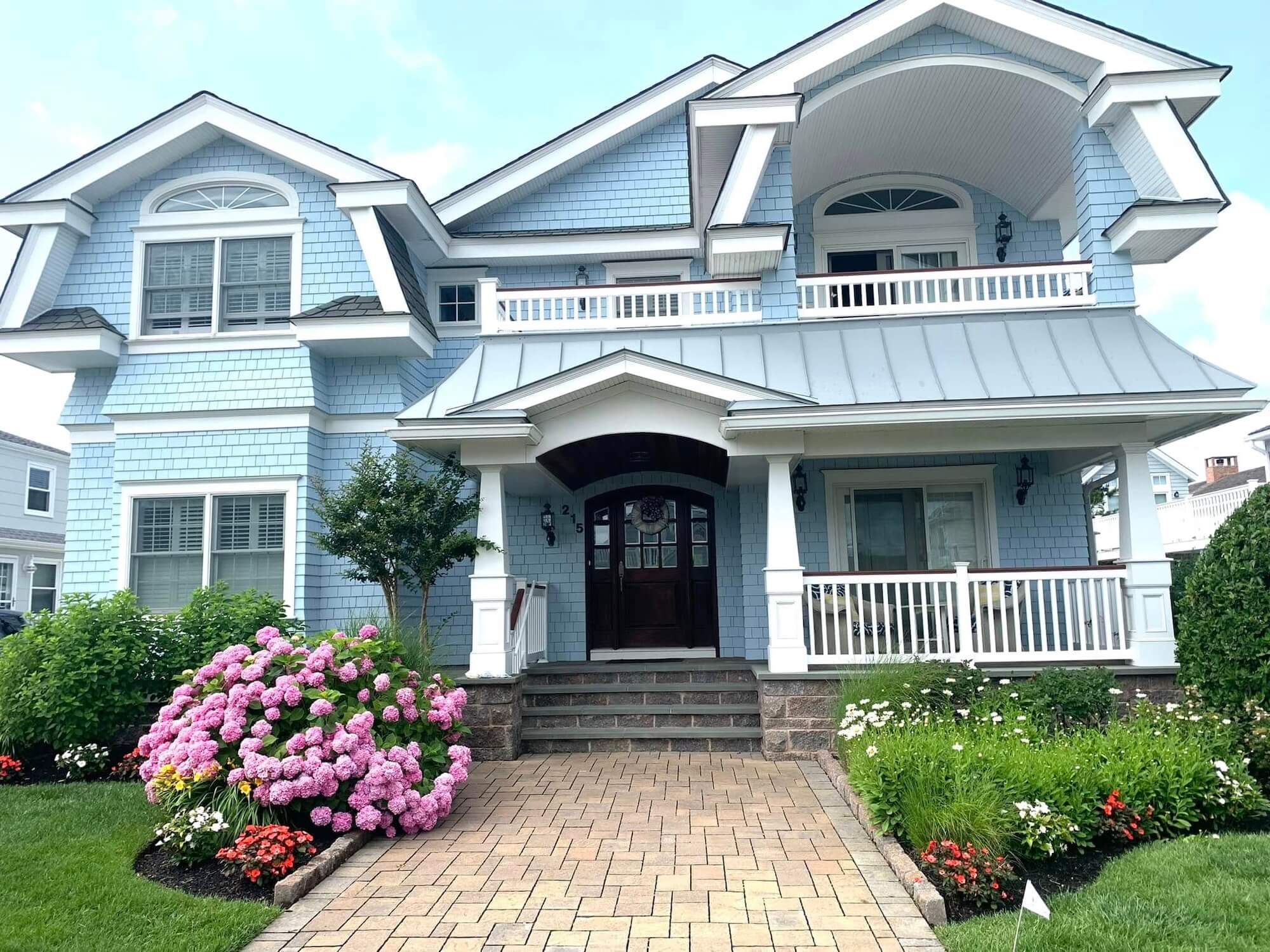 freshly painted folsom pa home exterior